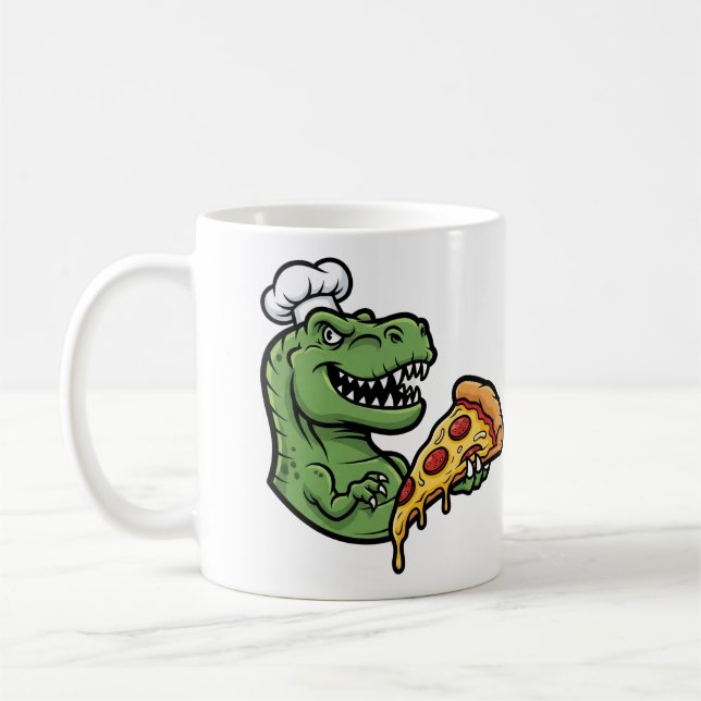 Taza De Café Pizza-Rex (Izquierda)