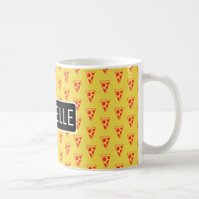 Taza De Café Pizza Slices personalizadas (Derecha)