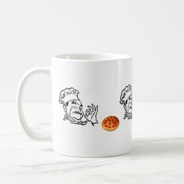 Taza De Café Pizzaman Mug (Izquierda)