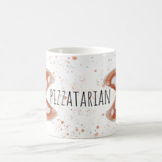 Taza De Café Pizzatarian Doble Pizza