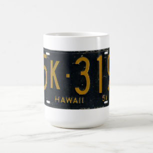 Taza De Café Placa 1951 de Hawaii