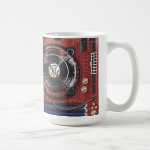 Taza De Café Placa base de computadora