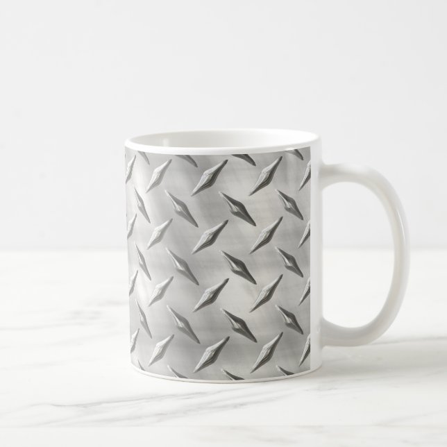 Taza De Café Placa de diamante 1 Mug (Derecha)