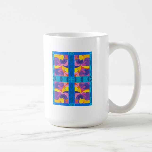 Taza De Café Placa de frutas (Derecha)