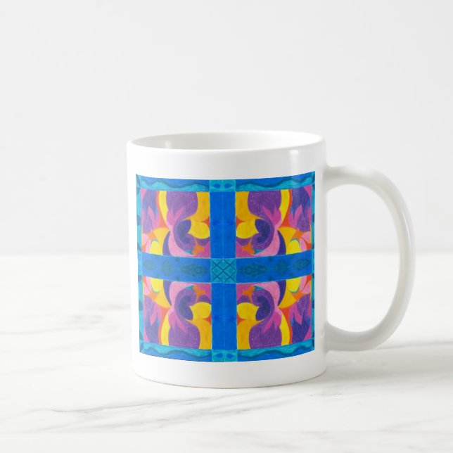 Taza De Café Placa de frutas (Derecha)