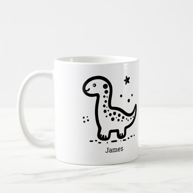 Taza De Café Placa de papel (Izquierda)