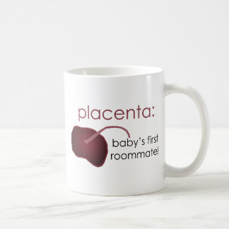 Taza De Café placenta, el primer compañero de cuarto del bebé