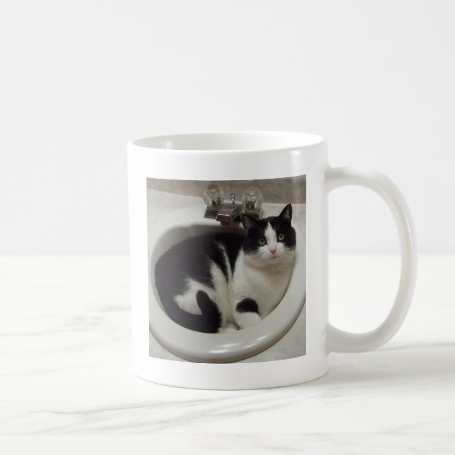 Taza De Café Placer de los amantes del gato (Derecha)