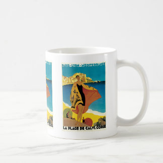 Taza De Café Plage de Calvi, Corse del La
