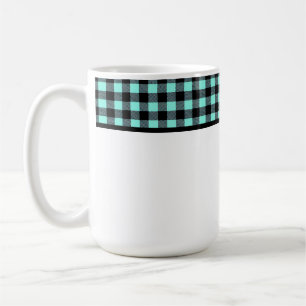 Taza De Café Plaid de Búfalo