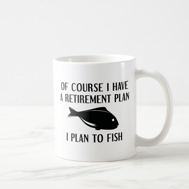 Taza De Café Plan de Jubilación (Derecha)