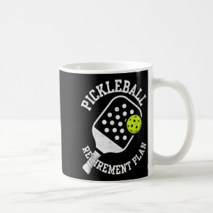 Taza De Café plan de jubilación de pickleball