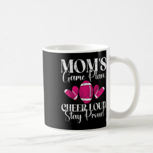 Taza De Café Plan de juego de mamá Aplaude fuerte Mantén el org