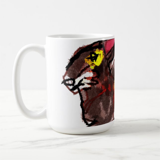 Taza De Café Plan de otoño de Fox (Izquierda)