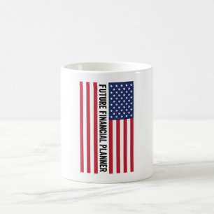 Taza De Café Plan Financiero Futuro
