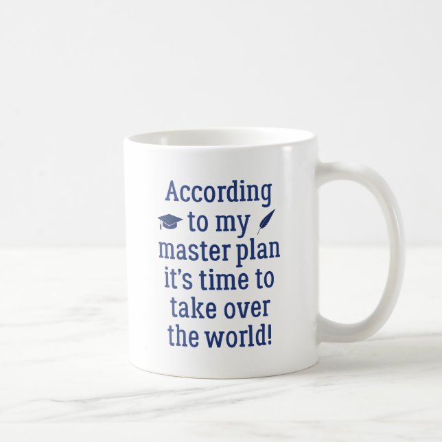 Taza De Café Plan maestro (Derecha)