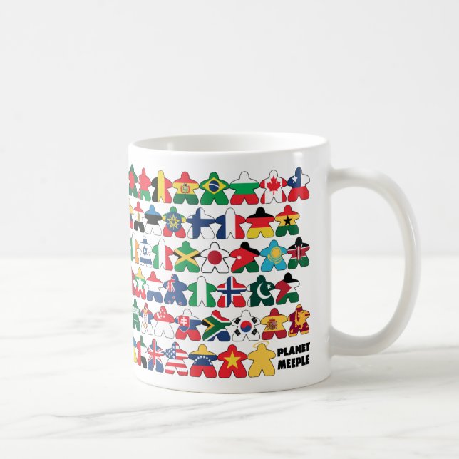 Taza De Café Planet Meeple Mug (Derecha)