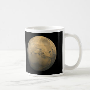 Taza De Café Planeta Marte en la Sistema Solar NASA