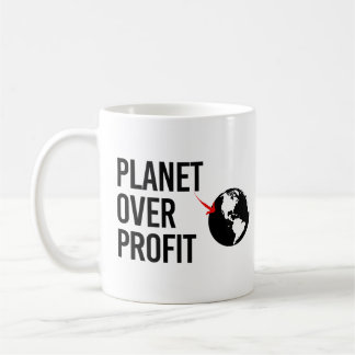 Taza De Café Planeta sobre beneficio