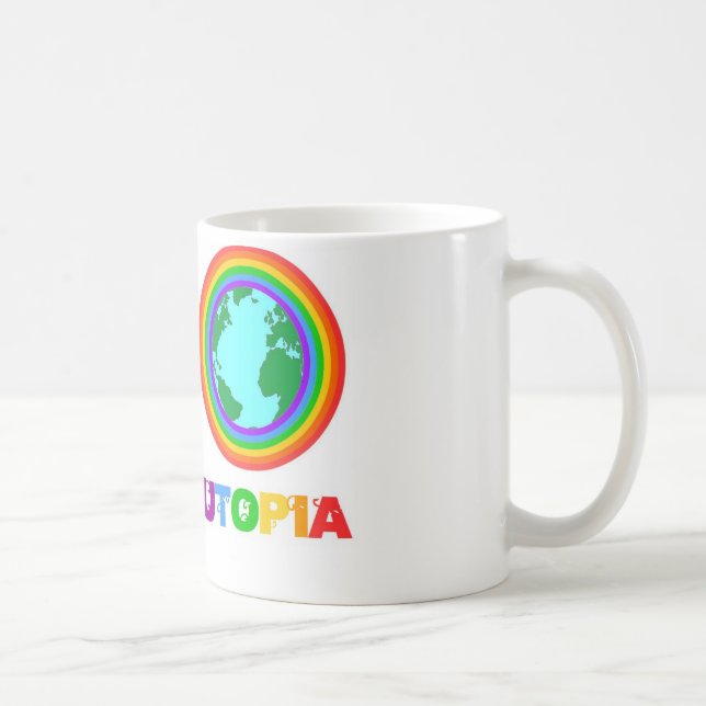Taza De Café Planeta Utopia (Derecha)