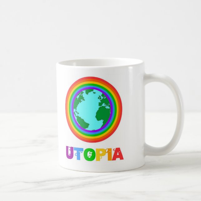 Taza De Café Planeta Utopia (Derecha)