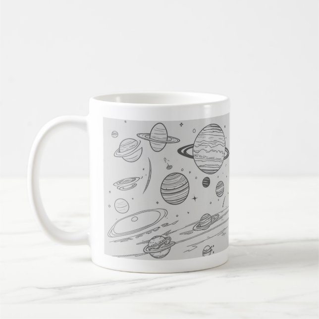 Taza De Café PLANETS Classic Mug (Izquierda)