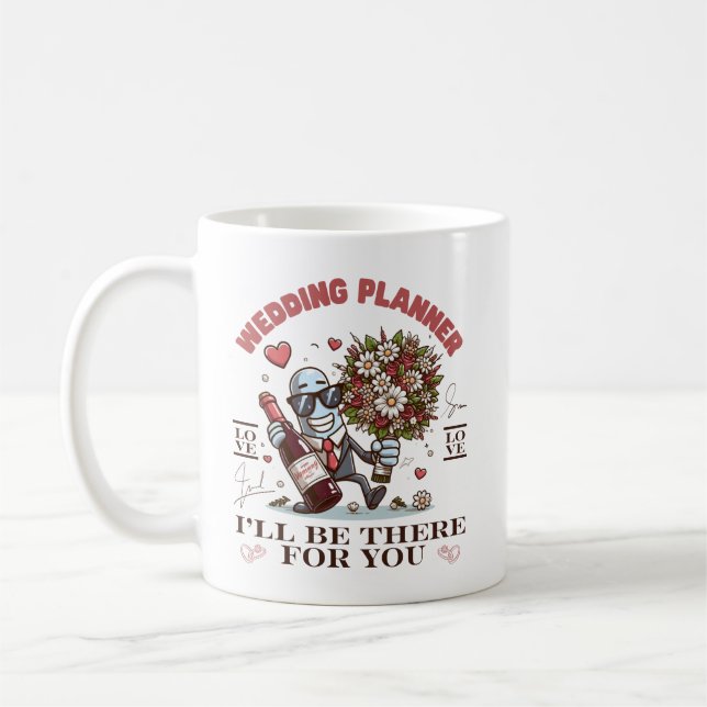 Taza De Café Planificador de bodas (Izquierda)