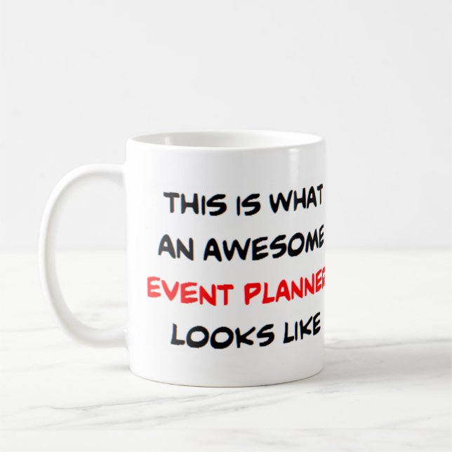 Taza De Café planificador de eventos, impresionante (Izquierda)