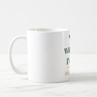 Taza De Café Planificador escrito a pluma que vive peligrosamen