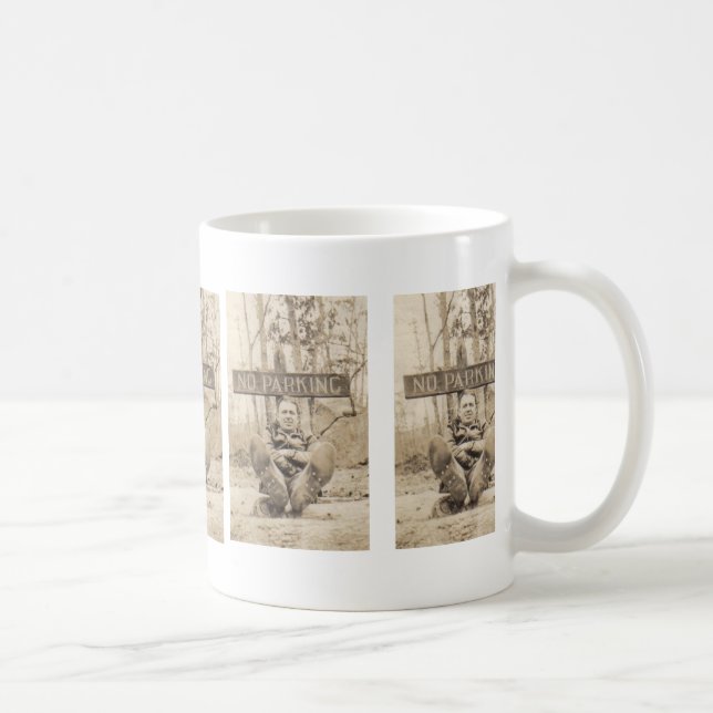 Taza De Café PLANKING mug (Yosemite 1941) (Derecha)
