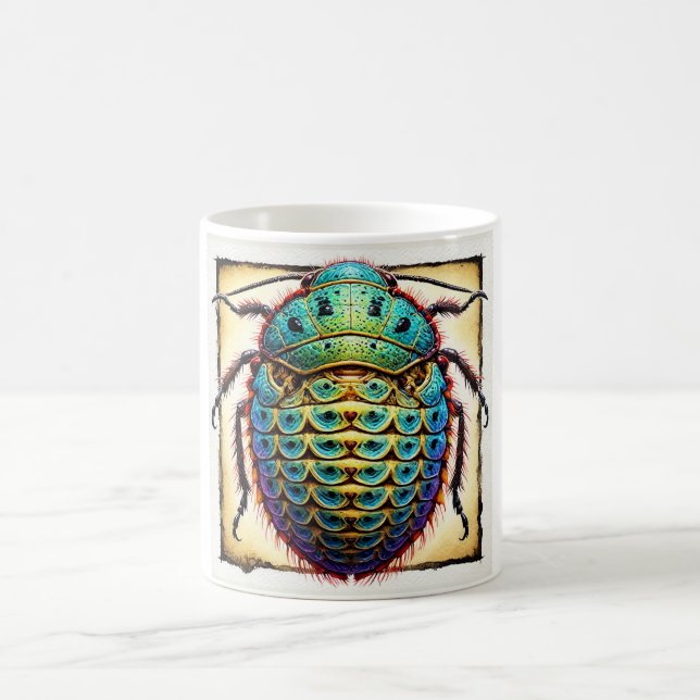 Taza De Café Planococcus insect 310724IREF243 - Watercolor (Centro)
