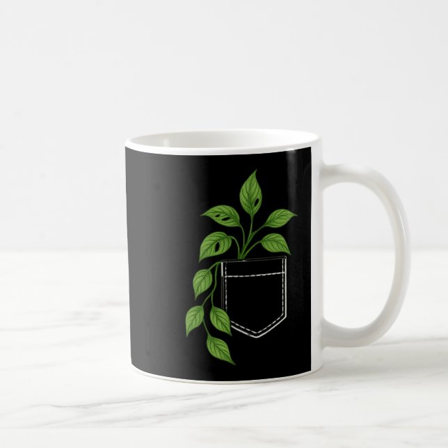 Taza De Café Plant Dad Plant Moms, House Plan Gardener Grow Tho (Derecha)