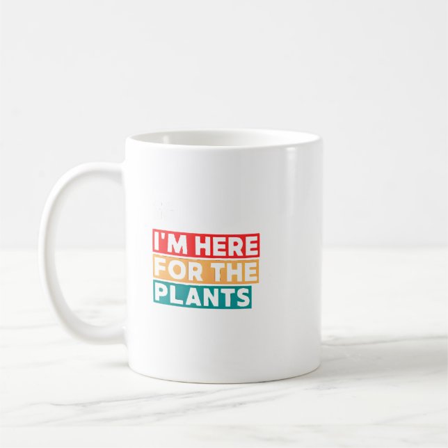 Taza De Café Plant Lover Gift (Izquierda)
