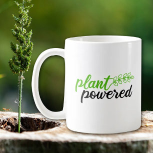 Taza De Café Planta alimentada