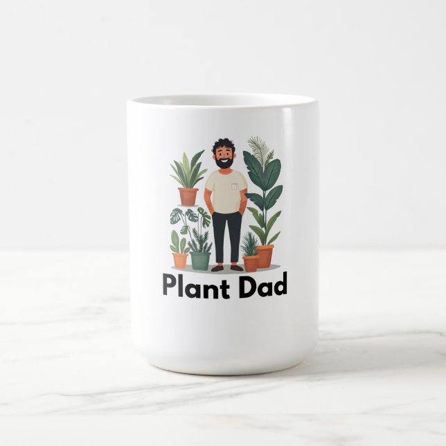 Taza De Café Planta Dad Mug (Centro)