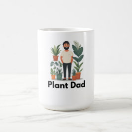Taza De Café Planta Dad Mug