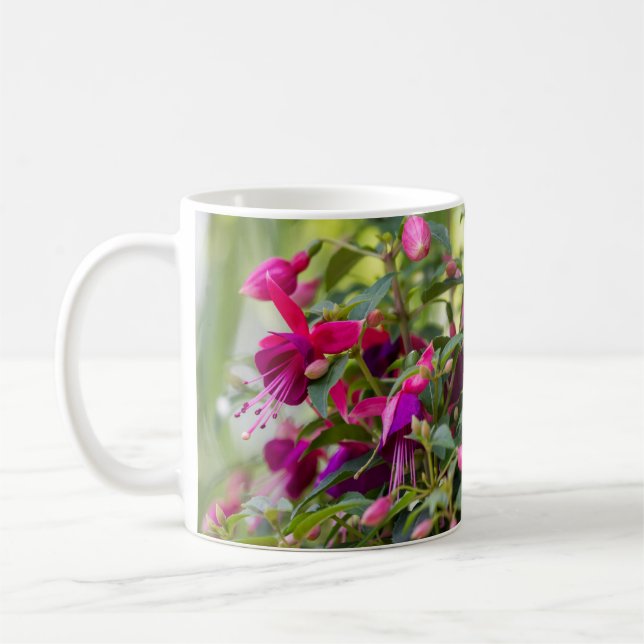 Taza De Café Planta de Fuchsia (Izquierda)