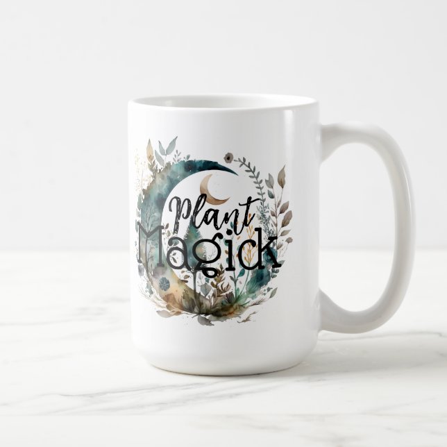 Taza De Café Planta Magick (Derecha)