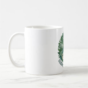 Taza De Café Planta Sonrisas Crece Esperanza Botánico Monstera