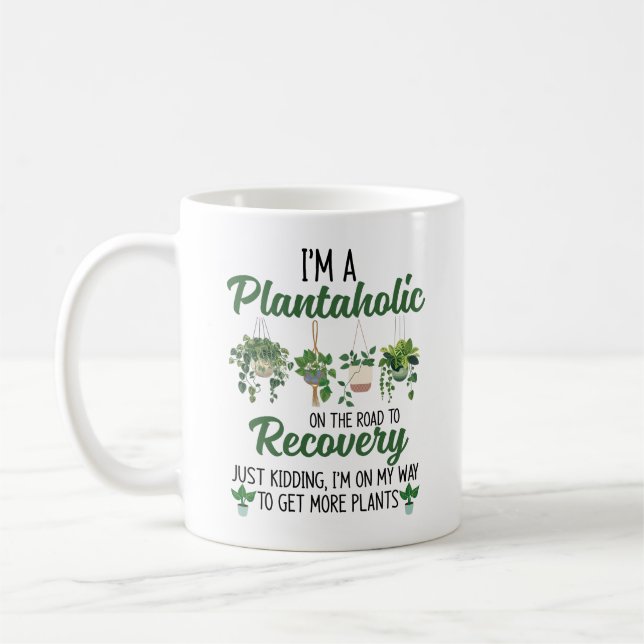 Taza De Café Plantaholico (Izquierda)