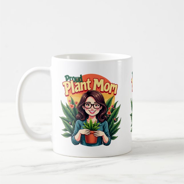 Taza De Café Plantar a mamá (Izquierda)