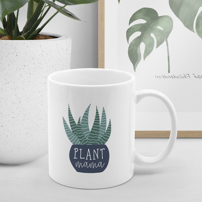 Taza De Café Plantar mamá | Amantes de las plantas (Subido por el creador)