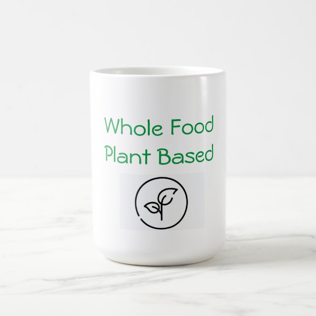 Taza De Café Plantas de alimentos completas (Centro)