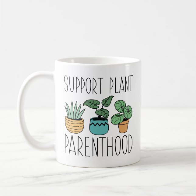 Taza De Café Plantas de apoyo para la paternidad