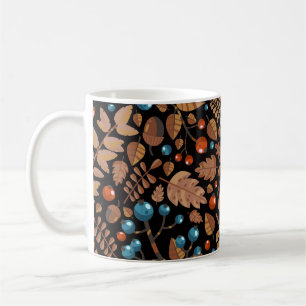 Taza De Café Plantas de invierno de otoño: patrón de cosecha