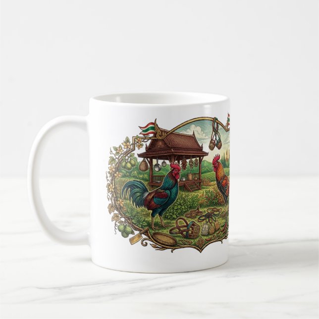 Taza De Café plantilla (Izquierda)