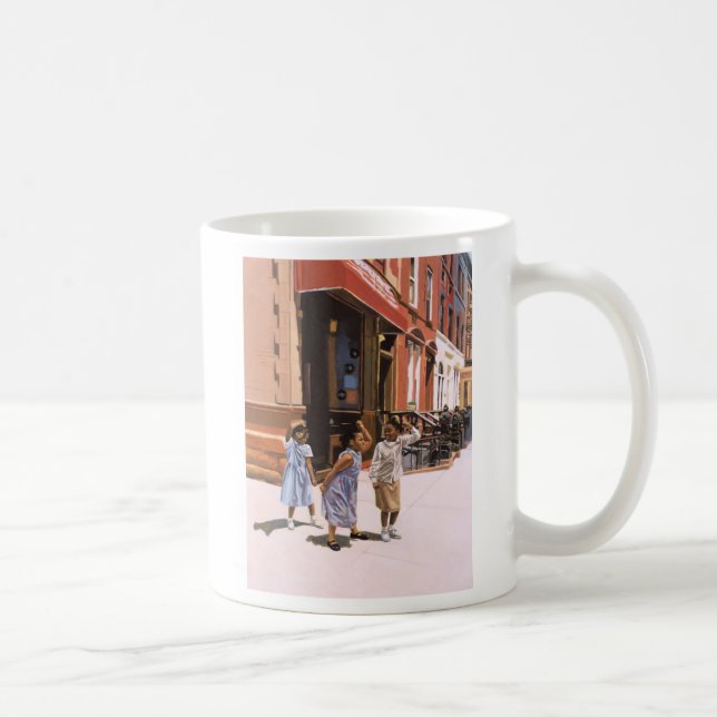 Taza De Café Plantilla 2001 de Harlem (Derecha)
