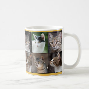 Taza De Café Plantilla CATS - cambiar foto