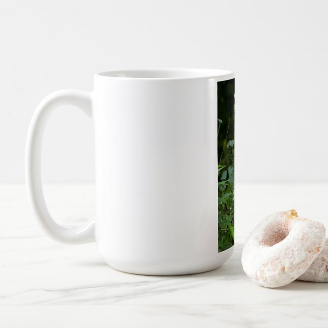 Taza De Café plantilla de 15 oz mug (Con donut)