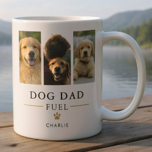 Taza De Café Plantilla de collage de fotos de mascotas para pap